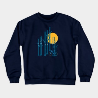 Fatbike in the Woods Crewneck Sweatshirt